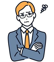 困っている人のイメージ画像